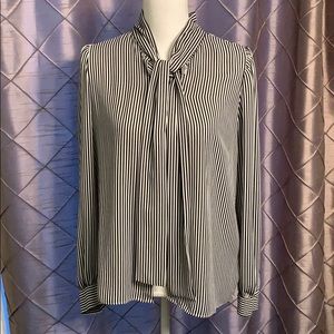 Premise Studio stripe long sleeve shirt sz small